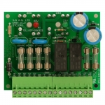 RECTIFIER BOARD FOR DC SUPPLIES WITH FUSES AND RELAYS −EASY