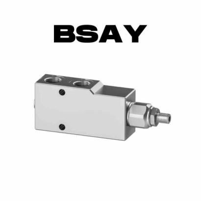 BSAY - Single counterbalance valves, for open center
