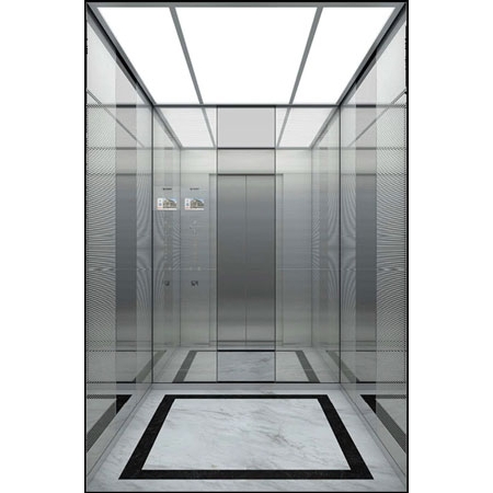 Stylish Stainless Steel Passenger Lift