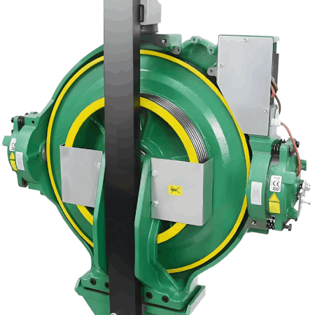Gearless Elevator Traction Machine MX Series, MX06 MX10 MX11 MX14 MX18