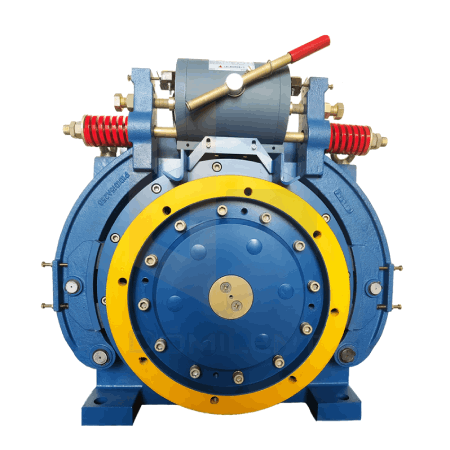Elevator Traction Machine, ZPML Series Geared Traction Motor