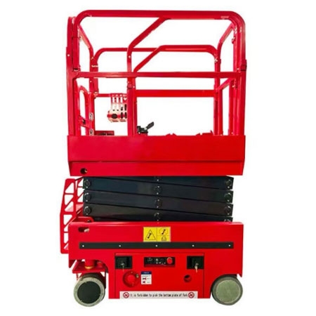 3m Mini electric scissor lift, Maximum platform height 3.00m,  Safe working load  260kg