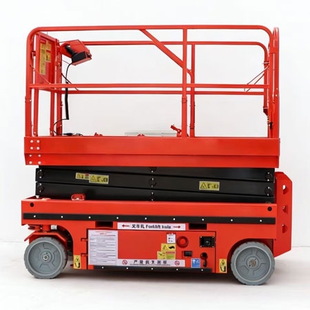 Honway, 6m Electric self-propelled scissor lift, Maximum platform height 6.00m, Safe working load  500kg