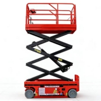 Honway, 6m Electric self-propelled scissor lift, Maximum platform height 6.00m, Safe working load  500kg