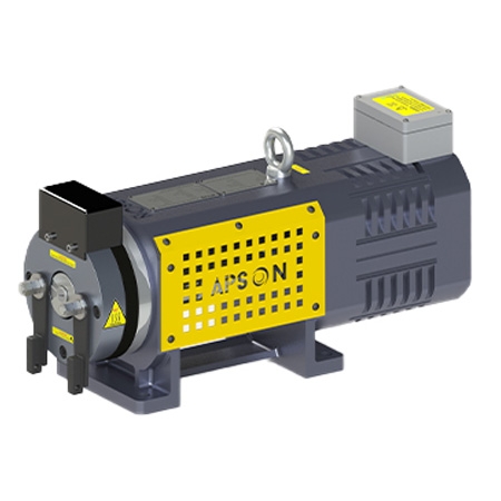 Elevator Traction Machine, Perfect Solution for Narrow Shaft, Capacity, 450 kg, Speed 0.50 m/s, Rated Voltage AC380V, Sheave Dia Ø100 mm