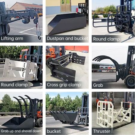 HUAYA - 2.5 Ton Diesel Forklift - Loading Capacity 2500 kg, Lifting heigh 3000-7000 mm, Power 37KW