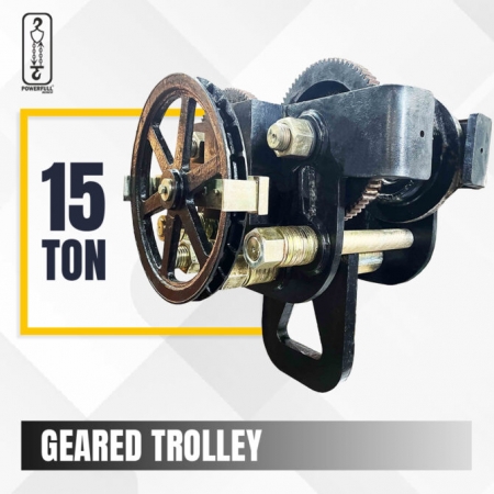 Geared Trolley - Up to 50 Ton capacity