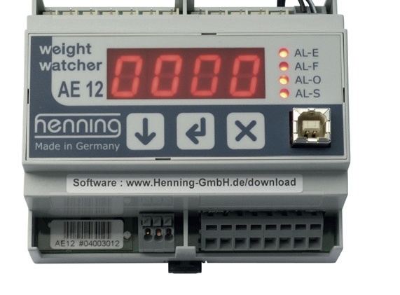Overload measuring system AE12 analogue
