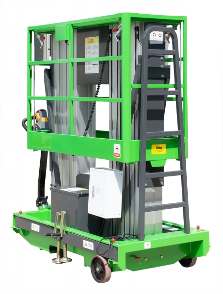 Pushing Around Vertical Mast Lift - MT1200-2
