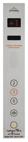 Single Banked Car Operating Panels (COP) - KT