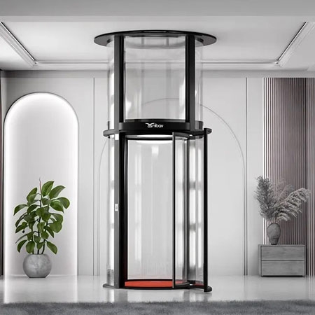 Home Lifts Series V, The World's Most Elegant Air-Driven Elevator for Modern Homes