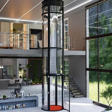 Home Lifts Series V, The World's Most Elegant Air-Driven Elevator for Modern Homes