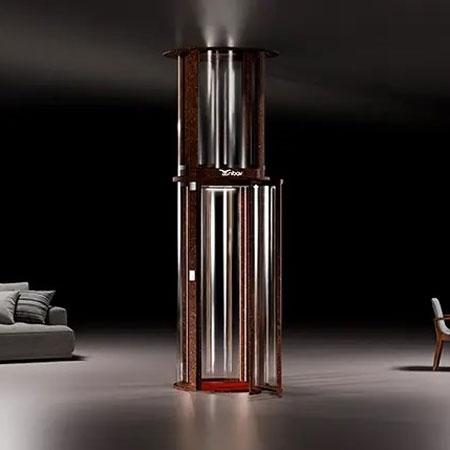 Home Lifts Series V, The World's Most Elegant Air-Driven Elevator for Modern Homes