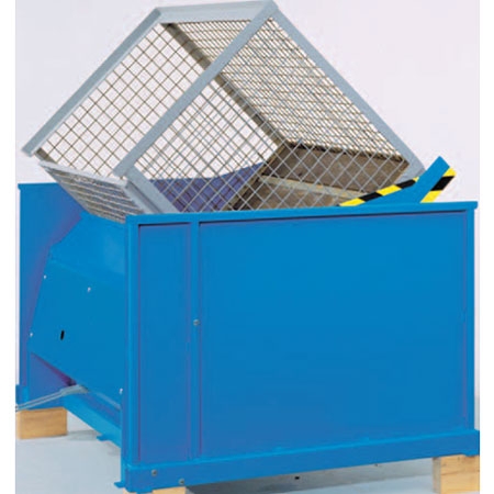 Container lifter, Tilt angle up to 90°, Load-bearing capacity of 1000 or 1500 kg