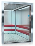 Hairline Stainless Steel Freight Elevator Cabin - GNTK 20