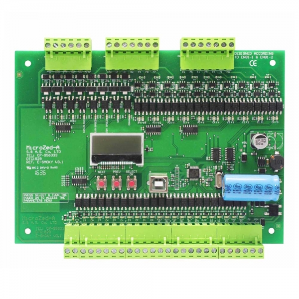 ELEVATOR CONTROLLER 10 STOPS AUTOMATIC PUSH BUTTON − MICROZED A V3.1