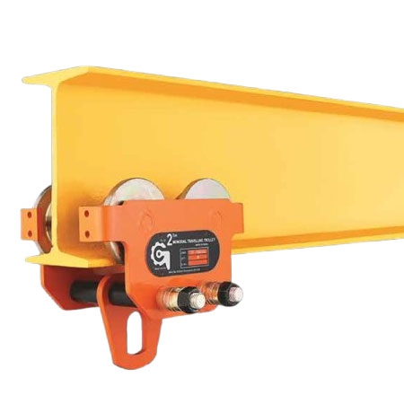 Monorail Travelling Trolley (Push Pull Type) Lifting Capacity 1000 kg (1 Ton) - 5000 kg (5 Tons)