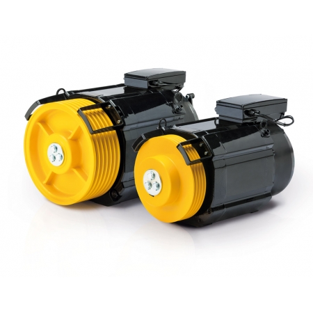 Gearless Machines for Elevators, Lift Payload up to 1600 kg