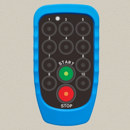 V1210 Radio Control, Operating Range 50~80m