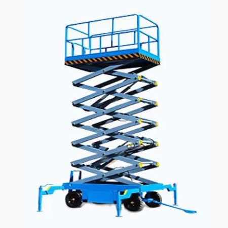 Maxxlift, 4-18 Meters Lifting Height With Load Capacity 300kg Towable Hydraulic Scissor Lift