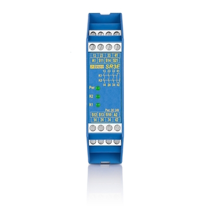 Zander Aachen, SR3E - 3NO/1NC - safety module, Elevator Safe Carriage for passenger and goods passenger lifts