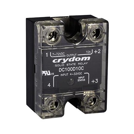PowerPlus DC Series DC Output Panel Mount SSR DC100D100C  Solid State Relays
