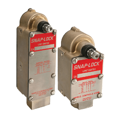 NAMCO Heavy Duty EA780 & EA790 Series Navy Marine Limit Switch, Cam Type SNAP-LOCK® Technology