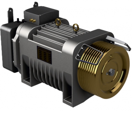 CC10 - Gearless Traction Machine, Load Capacity 800kg, Cabin Speed 1 m/s