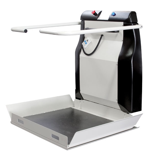 Olympia - Wheelchair lift for both turning and straight stairs