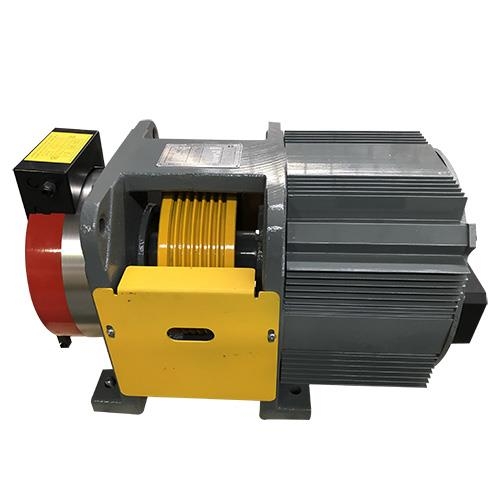 Elevator Gearless Traction Machine WHY3TS320 Series Slim Type
